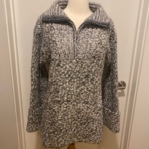 Ganni Half Zip Sweater.